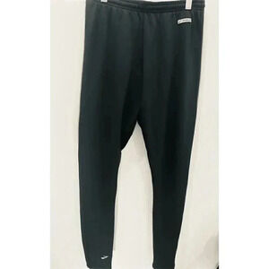 Brooks women’s Black Sweatpants Size Vapor-Dry Moisture-Wicking Tapered Leg S